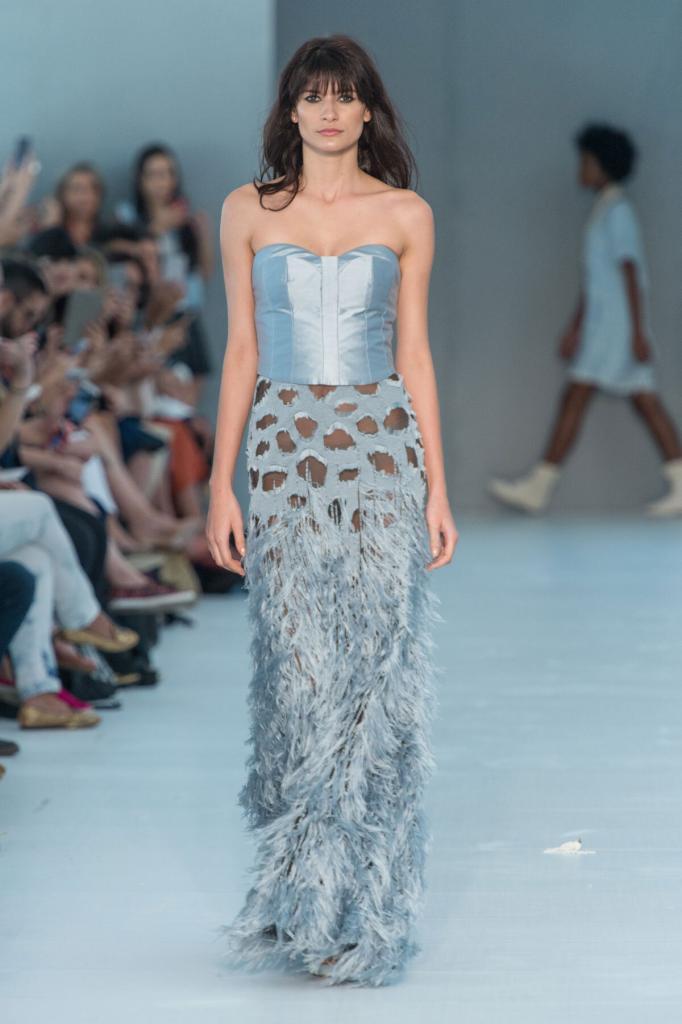 Made in Italy jacquard textile developed in the Como district