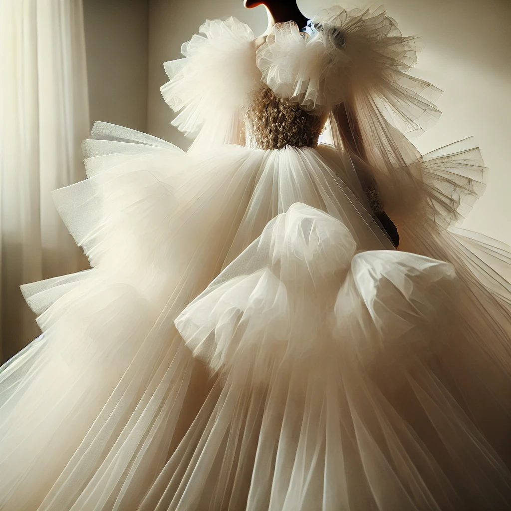 TULLE bridal ARNIA TEXTILE FASHION Italian Sustainable Luxury TULLE bridal ARNIA TEXTILE FASHION Italian Sustainable Luxury