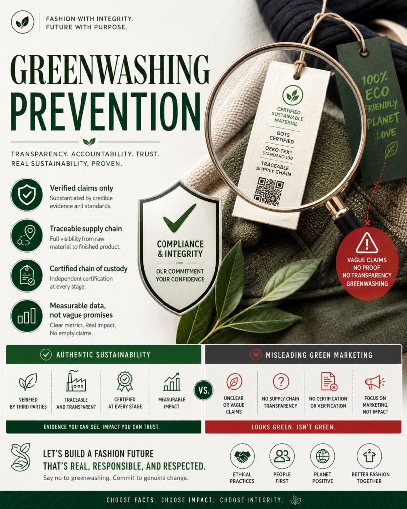 GREENWASHING IN FASHION ARNIA TEXTILE FASHION Italian Sustainable Luxury GREENWASHING IN FASHION ARNIA TEXTILE FASHION Italian Sustainable Luxury
