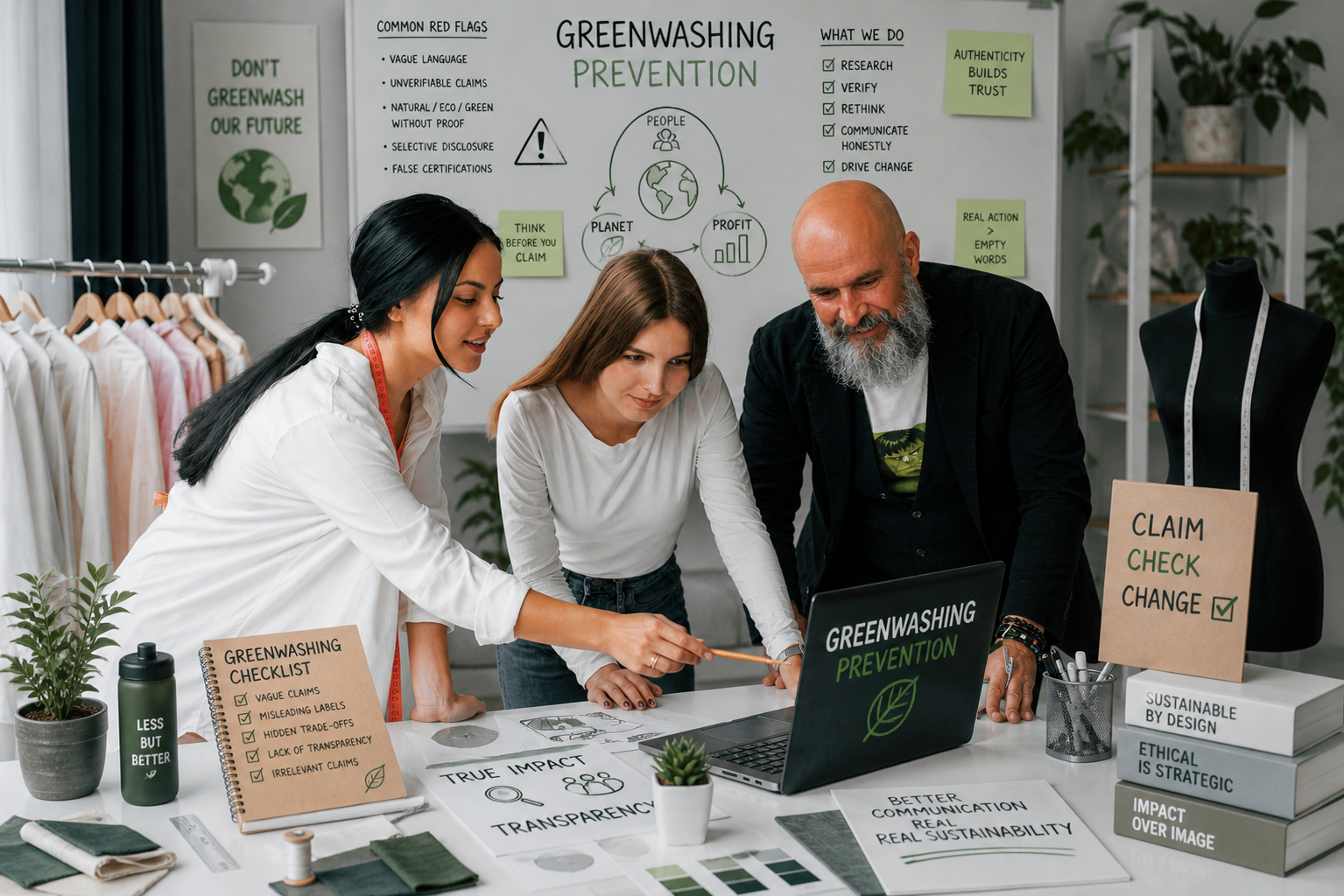 GREENWASHING IN FASHION Team