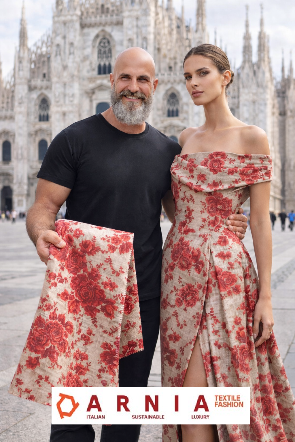Italian jacquard fabric developed in the Lombardy Textile District ARNIA TEXTILE FASHION Italian Sustainable Luxury Italian jacquard fabric developed in the Lombardy Textile District ARNIA TEXTILE FASHION Italian Sustainable Luxury