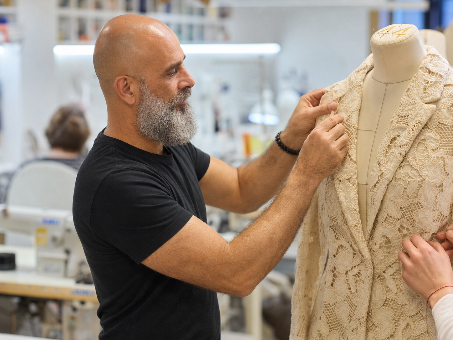 Lombardy textile fashion - controlled production
