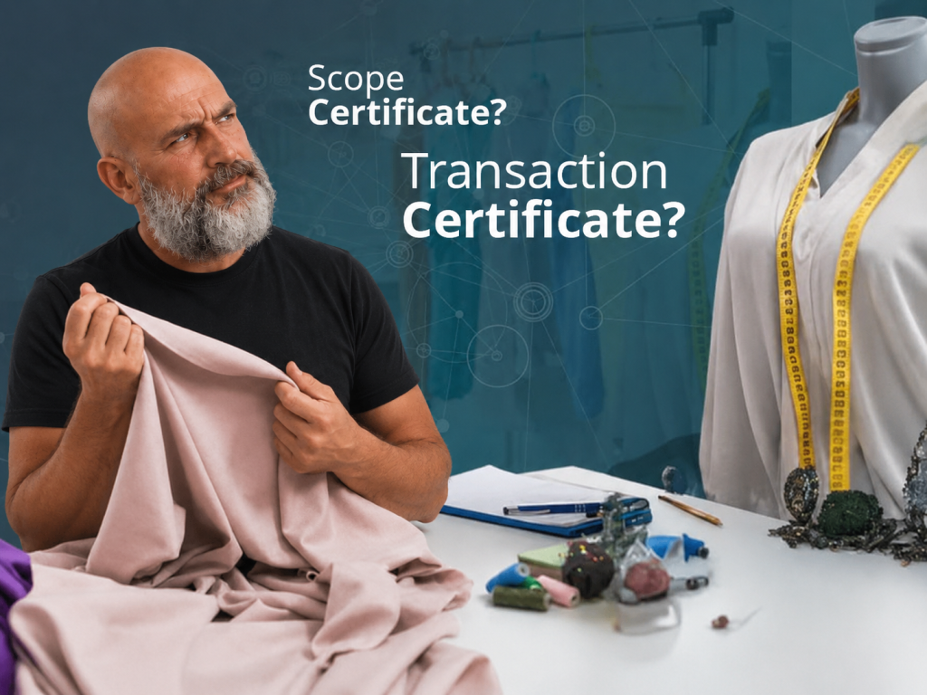 Scope Certificate vs Transaction Certificate   ARNIA TEXTILE FASHION   Italian Sustainable Luxury