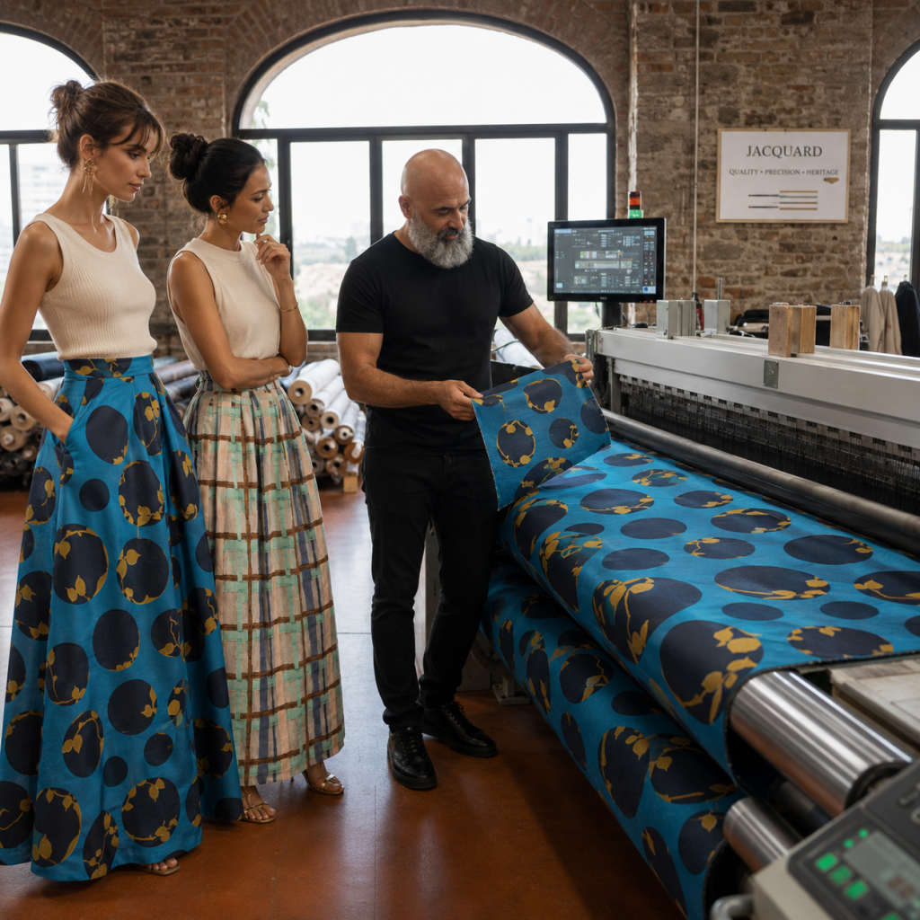 textile converter ARNIA TEXTILE FASHION Italian Sustainable Luxury