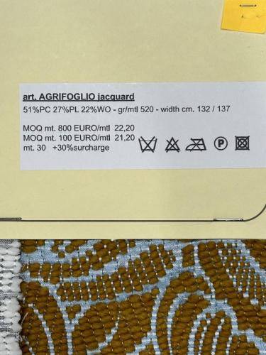 AGRIFOGLIO-JACQUARD.E